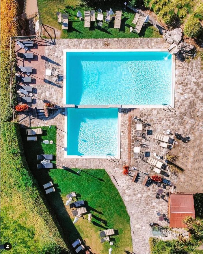 Hotel Le Pozze Di Lecchi Gaiole in Chianti Esterno foto